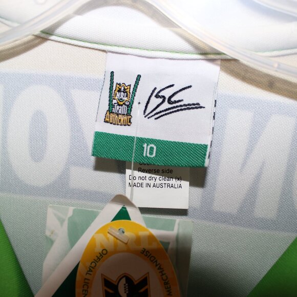 BNWT❤️vintage 2005 Canberra Raiders women's rugby jersey ISC home shirt NRL - Picture 4 of 13